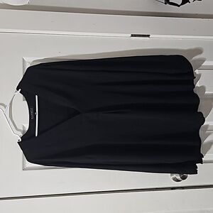 Like  new black dress blouse size 22